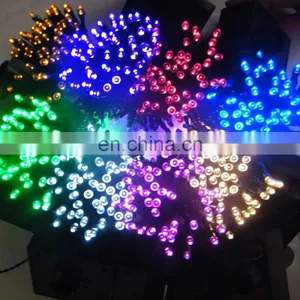 10M72 LED White Battery Operated Connectable String Lights With 8 Functions & Auto Timer thumbnail-5