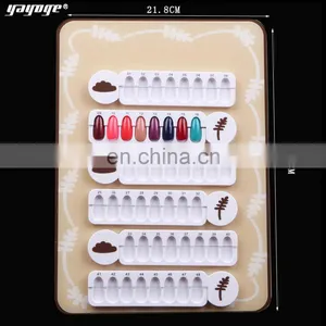 Professional Model Nail Gel Polish Color Display Box Book Dedicated Manicure Nail Art Tool thumbnail-1