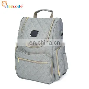 Large Capacity Waterproof Baby Diaper Bag thumbnail-3