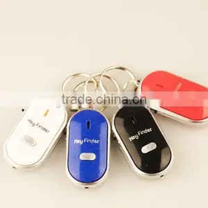 Anti-lost Key Finder Whistle Keychain With Light and Sound thumbnail-3
