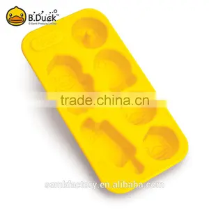 Novelty Animal Shaped Household Silicone Ice Block Moulds for Summer thumbnail-2