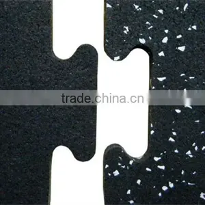 Anti-fatigue Resilient Gym Rubber Flooring thumbnail-4