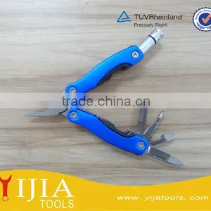 7 in 1 Mini Multi Tool With LED Torch for Crimping or Travel Use thumbnail-1