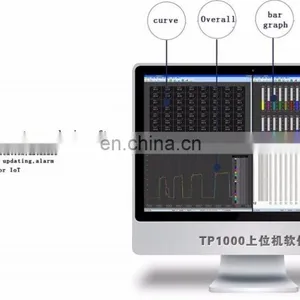 Multi-channel Graphic 10 Inch Touch Screen Paperless Thermocouple Data Logger thumbnail-3