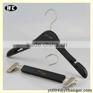 Flat Wooden Hangers for Costom Logo and Pants Hanger thumbnail-1