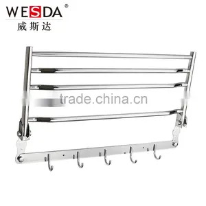 Wesda Good Quality Bathroom Towel Rack With Hooks A127 thumbnail-2