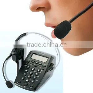 High Quality Business Corded Telephone Set With Headset thumbnail-1