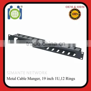 5 D-rings Metal Cable Manager thumbnail-2