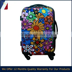 2015 Popular Flower Pattern pc Trolley Bag thumbnail-1