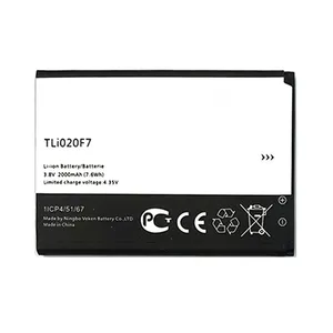 Replacement Batteries 2000mah Battery For ALCATEL TLi020F1 5010 Cell Phone Spare Parts thumbnail-3