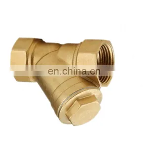 Brass Y Type Strainer Filter Check Valve thumbnail-2