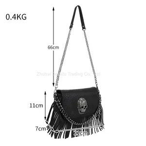 Women Fashion Crossbody Shoulder Bag Small Bag Personalized Tassel Bag thumbnail-5