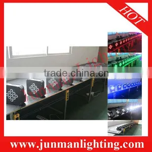 9pcs 10W RGBW 4 in 1 Wireless DMX Battery Power Led Par64 Led Par Light DJ Lighting thumbnail-1