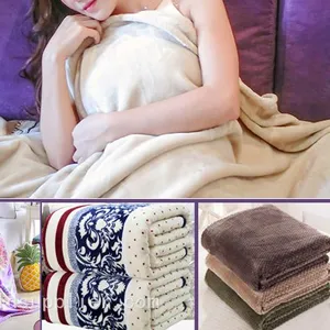 Printed 100% Polyester Flannel Fleece Blanket thumbnail-1