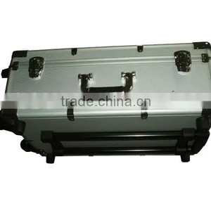 Hot Sale Aluminum Trolley Hard Case Luggage Case thumbnail-2