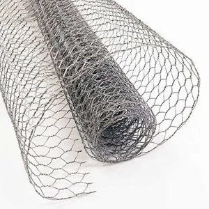 Poultry Wire Netting Hexagonal Galvanized Mesh Garden Fence Barrier for Craft Projects, Pet Rabbit Chicken Fencing Factory Direct thumbnail-1