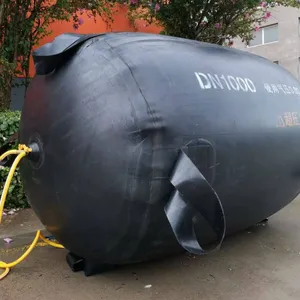 High Pressure Pipeline Blocking Airbag Rubber and Fiber Fabrics Material Leak Water Plugging Airbag Used for Plug Pipes thumbnail-3
