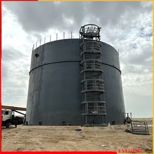 Prefabricated Petrochemical Storage Equipment, Including Storage Tanks for Gasoline, Diesel, Fire-fighting Water, Sulfuric Acid, and Crude Oil. thumbnail-1