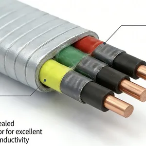 ESP Heavy-Duty Pump Electric Submersile Power Cable With Excellent Oil Resistance Properties-Iecex and EAC Certified thumbnail-2