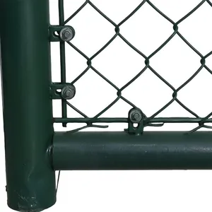 Sports Court Galvanized Frame High Strength Welded Wire Mesh Fencing Weather Resistant Outdoor Sports Barrier Basketball Tennis thumbnail-5