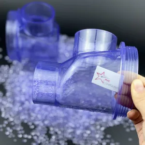 High-Quality Transparent PVC Compound for Stylish Bottle and Home Decoritems Manufacturin thumbnail-1