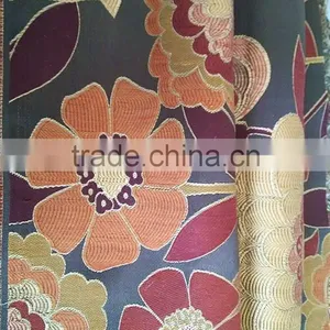2016 China Supplied Flower Sofa Fabric Spun Polyester Fabric thumbnail-3