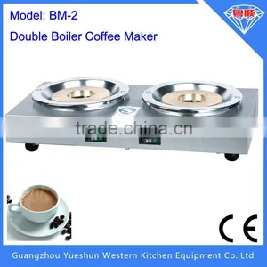 Mini Useful Stainless Steel Double Boiler Coffee Maker Machine thumbnail-1