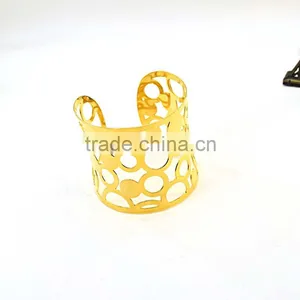 Latest Design Girls Top Plated Gold Bangles thumbnail-3