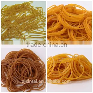Strong Yellow Color Elastic Rubber Bands Office Packing Supply Quality Choice thumbnail-3