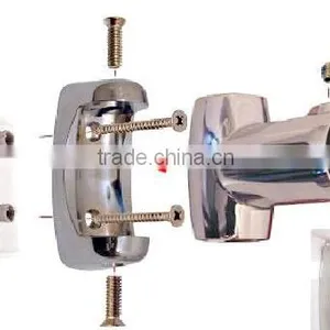 Bathroom Stainless Steel Shower Curved Curtain Rod (8051) thumbnail-3