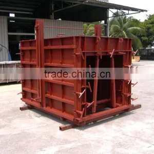 Box Culvert Concrete Mould (with Dry Weather Flow) Made in Malaysia thumbnail-5