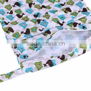 Useful Waterproof Reusable Zipper Cloth Baby Diaper Bag thumbnail-6