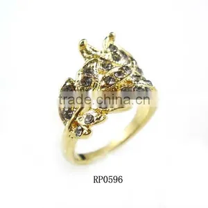 Fashion Gold Leaf Ring thumbnail-1