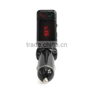 Mini FM Transmitter, A2DP Bluetooth Handsfree Car FM Transmitter - Maggie thumbnail-1