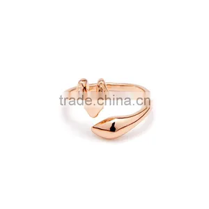 2016 Latest Woman Femal Fine Jewelry Animal Fox Shape Silver Ring Design thumbnail-1