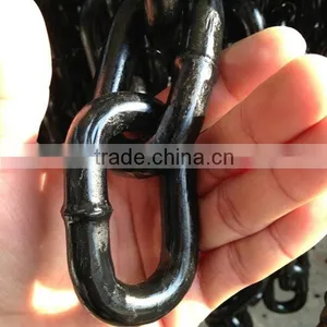 Cost-Effective Black Painting Welded Link Chain thumbnail-1
