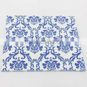 Wedding Decoration Floral Paper Napkins Vintage Deco Napkins for Wedding Event Holiday thumbnail-2