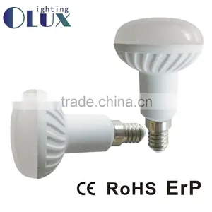 China Supplier CE RoHS Thermal Plastic Housing Unique Appearance 4000-4500K 2835SMD 6W E14 R50 Led Lighting thumbnail-1