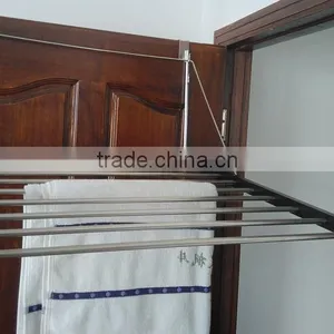 Garments Importers In Europe Folding Stainless Steel Overdoor Hanger For Towel thumbnail-4