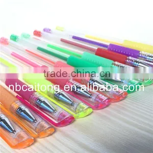 50pcs Colorful Glitter Gel Pen Set for Drawing Muticolor Gel Ink Pen for School thumbnail-4