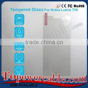 Best Mobile Phone Tempered Glass Screen Guard Protector for Nokia Lumia 735 thumbnail-1