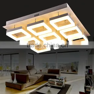Square Box Shape Newest Design LED Acrylic Ceiling Lamp thumbnail-1
