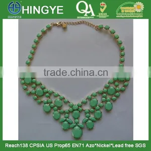 Hot Sale Fashion Acrylic Beaded Jewelry Necklace - N1412010 thumbnail-1