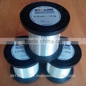 Best Quality Nylon Monofilament Fishing Lines 100% Made in Germany Medium Spools 10000M 0.08-0.10mm thumbnail-1
