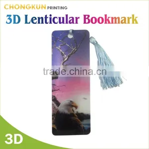 Hot Selling Custom 3d Lenticular Attractive Bookmark thumbnail-1