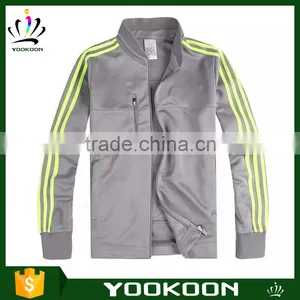 Gray Competitive Price Excellent Quality Wholesale Softshell Jacket Quick Dry Running Sports Jacket thumbnail-1