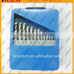 13pcs Taper Shank Twist Drill Set thumbnail-1