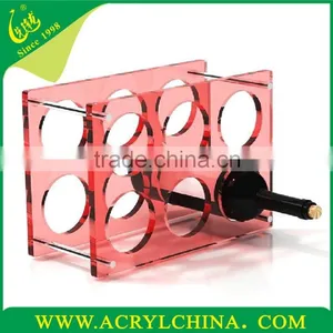 Acrylic Square Wine Rack,oil Display Shelf Lucite,hotel Supplies thumbnail-3