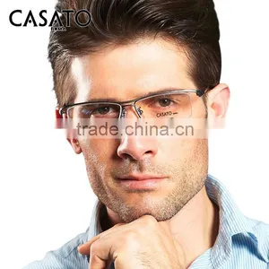 CASATO Modern Men Titanium Glasses With Myopia Lens thumbnail-1