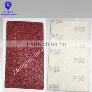 High Quality 5" Red Aluminium Oxide Sand Paper With Hole thumbnail-5